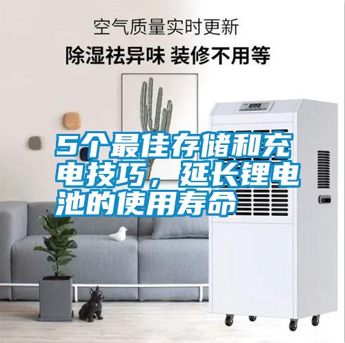 5個最佳存儲和充電技巧，延長鋰電池的使用壽命