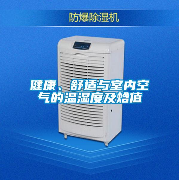 健康、舒適與室內空氣的溫濕度及焓值