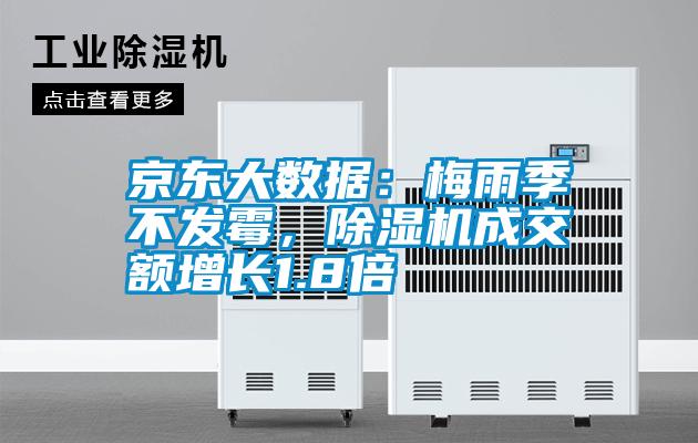 京東大數據：梅雨季不發黴，91看片在线下载機成交額增長1.8倍