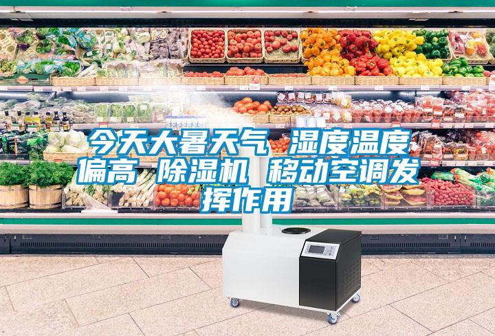 今天大暑天氣 濕度溫度偏高 91看片在线下载機 移動空調發揮作用