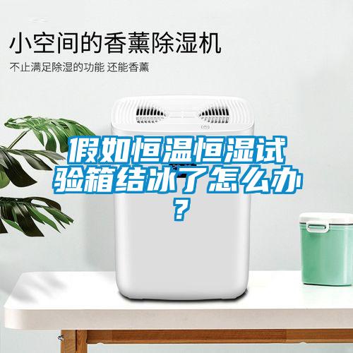 假如恒溫恒濕試驗箱結冰了怎麽辦？