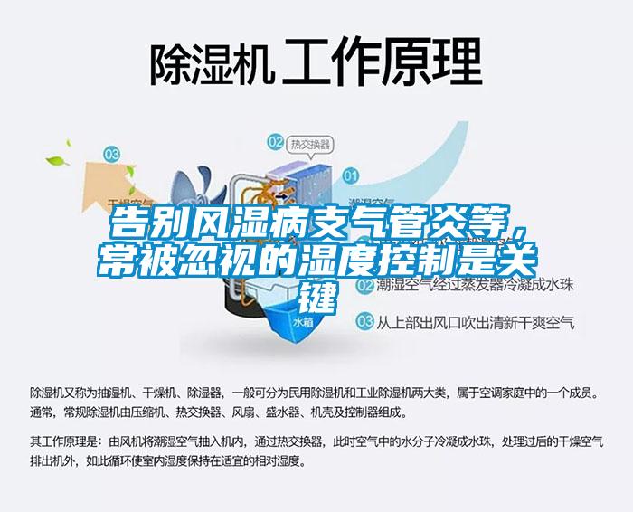 告別風濕病支氣管炎等，常被忽視的濕度控製是關鍵