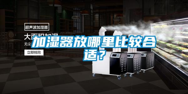 加濕器放哪裏比較合適？
