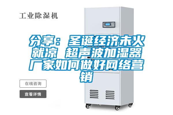 分享：聖誕經濟未火就涼 超聲波加濕器廠家如何做好網絡營銷