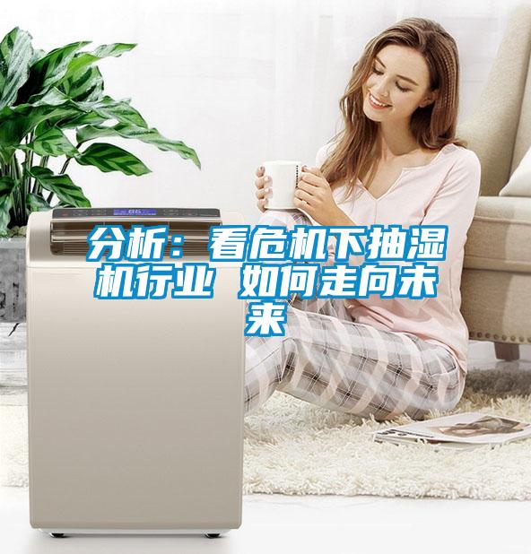 分析：看危機下抽濕機行業 如何走向未來