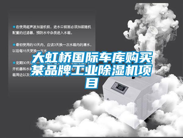 大虹橋國際車庫購買某品牌工業91看片在线下载機項目