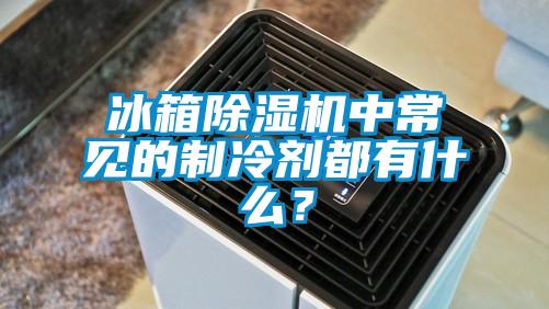 冰箱91看片在线下载機中常見的製冷劑都有什麽？