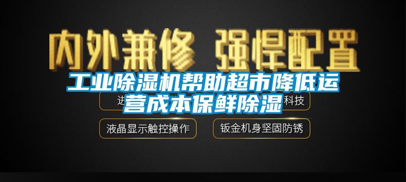 工業91看片在线下载機幫助超市降低運營成本保鮮91看片在线下载