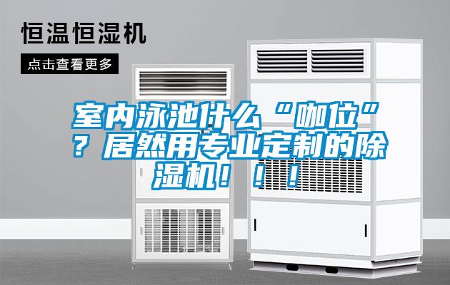 室內泳池什麽“咖位”？居然用專業定製的91看片在线下载機！！！
