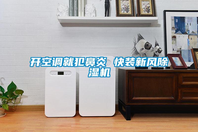 開空調就犯鼻炎 快裝新風91看片在线下载機