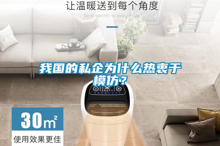 我國的私企為什麽熱衷於模仿？