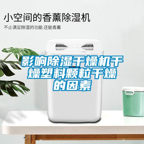 影響91看片在线下载幹燥機幹燥塑料顆粒幹燥的因素