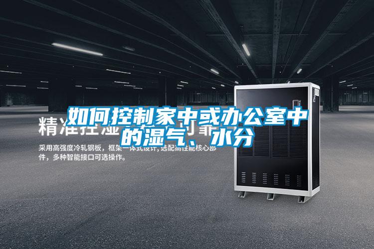 如何控製家中或辦公室中的濕氣、水分