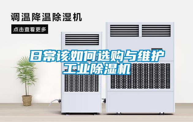 日常該如何選購與維護工業91看片在线下载機