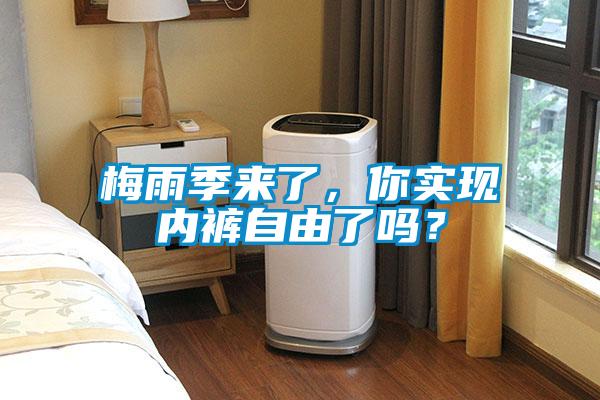 梅雨季來了，你實現內褲自由了嗎？