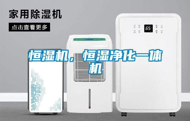 恒濕機，恒濕淨化一體機