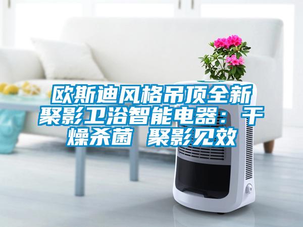 歐斯迪風格吊頂全新聚影衛浴智能電器：幹燥殺菌 聚影見效
