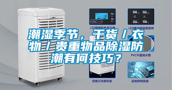 潮濕季節，幹貨／衣物／貴重物品91看片在线下载防潮有何技巧？