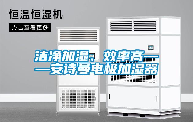 潔淨加濕、效率高——91免费看片APP電極加濕器