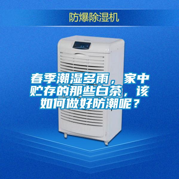 春季潮濕多雨，家中貯存的那些白茶，該如何做好防潮呢？