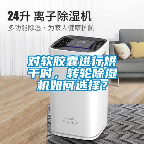對軟膠囊進行烘幹時，轉輪91看片在线下载機如何選擇？