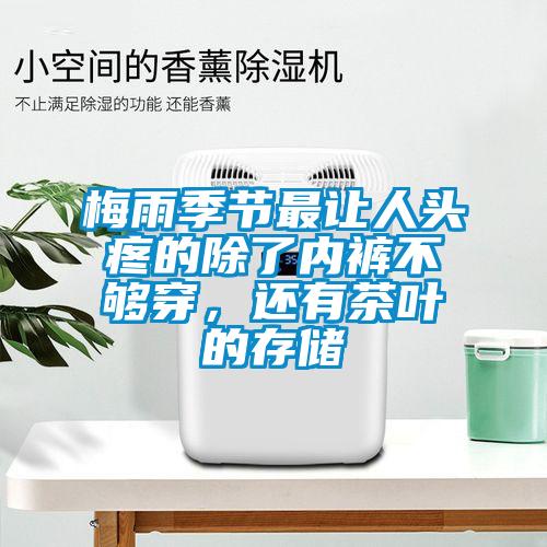 梅雨季節最讓人頭疼的除了內褲不夠穿，還有茶葉的存儲