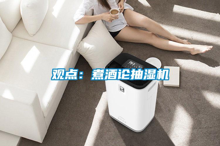觀點：煮酒論抽濕機