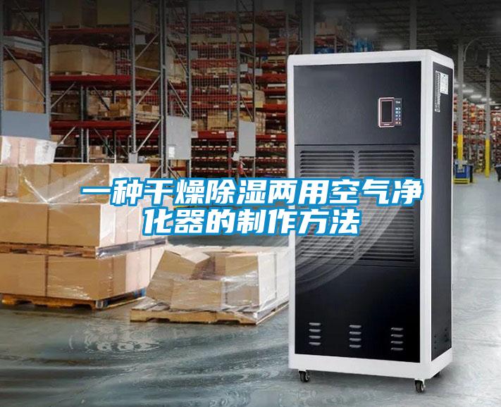 一種幹燥91看片在线下载兩用空氣淨化器的製作方法