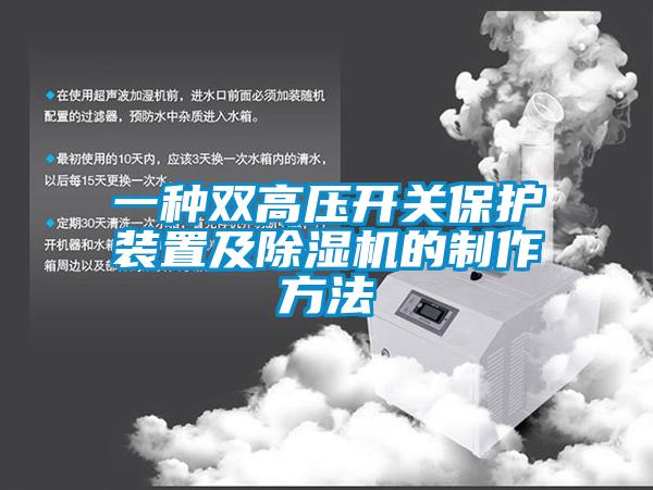 一種雙高壓開關保護裝置及91看片在线下载機的製作方法