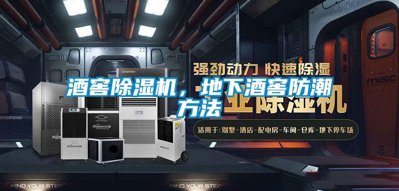 酒窖91看片在线下载機，地下酒窖防潮方法