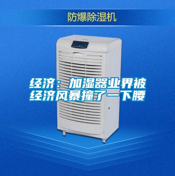 經濟：加濕器業界被經濟風暴撞了一下腰