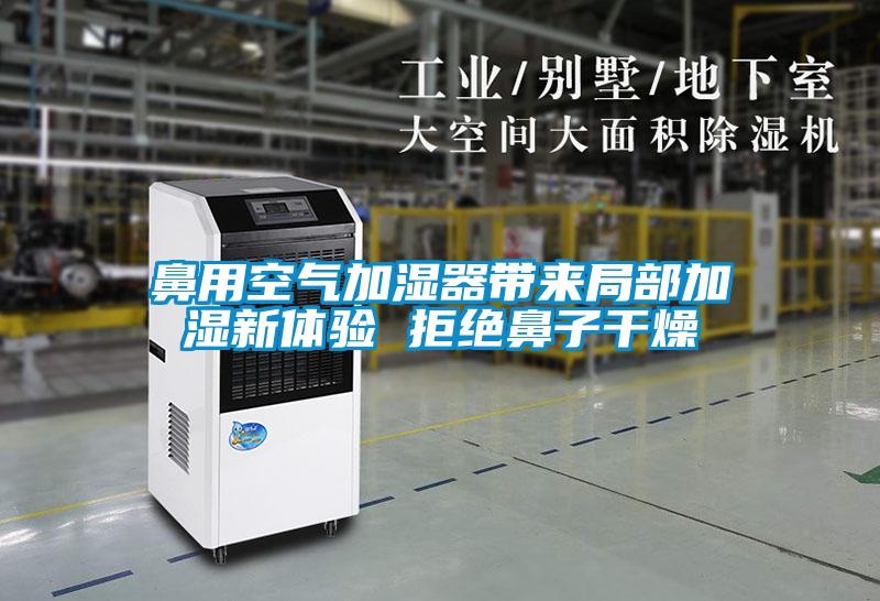鼻用空氣加濕器帶來局部加濕新體驗 拒絕鼻子幹燥