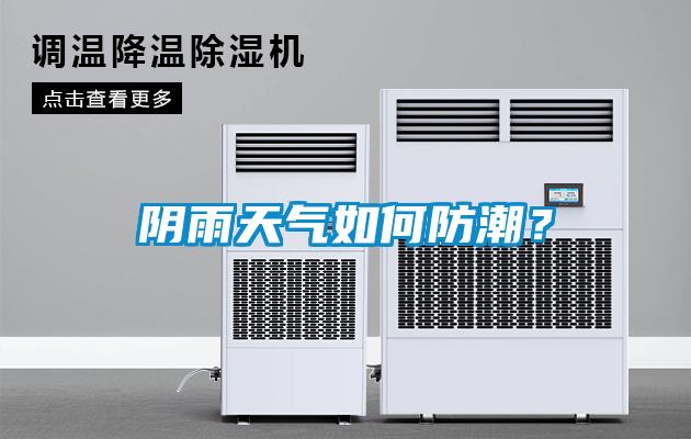 陰雨天氣如何防潮？
