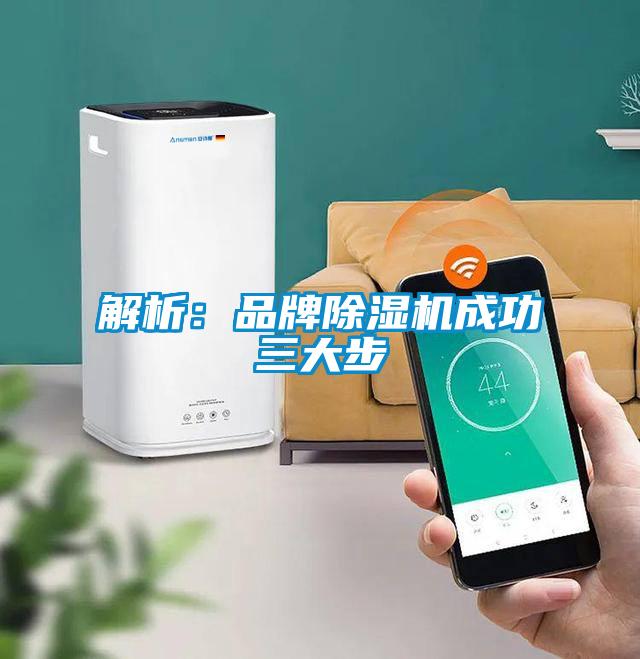 解析：品牌91看片在线下载機成功三大步
