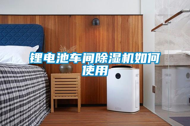 鋰電池車間91看片在线下载機如何使用