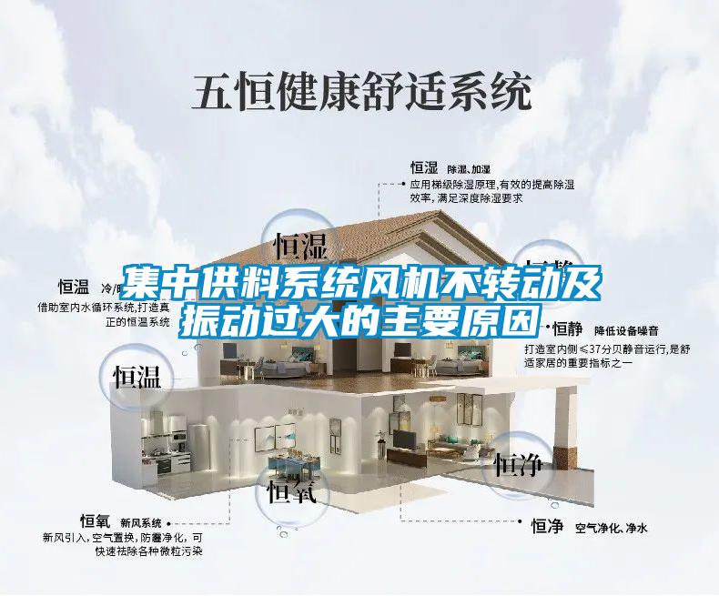 集中供料係統風機不轉動及振動過大的主要原因
