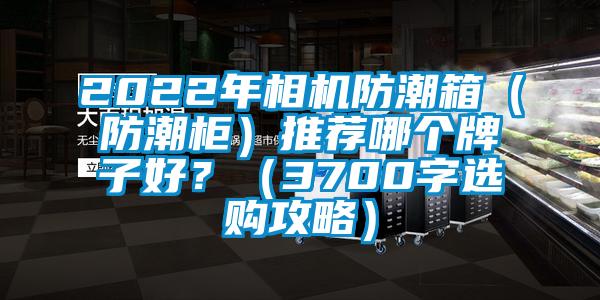 2022年相機防潮箱（防潮櫃）推薦哪個牌子好？（3700字選購攻略）