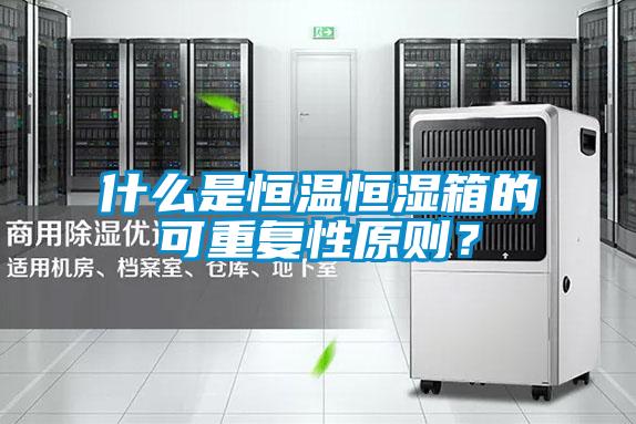 什麽是恒溫恒濕箱的可重複性原則？