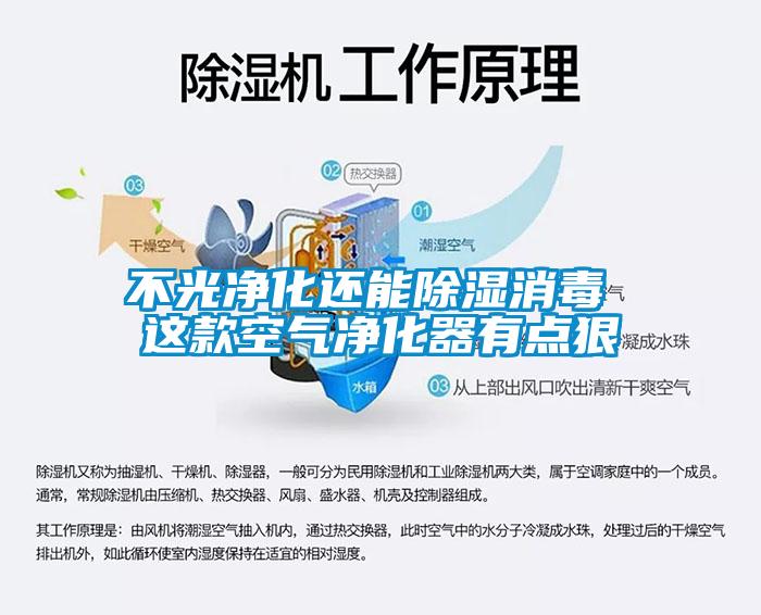 不光淨化還能91看片在线下载消毒 這款空氣淨化器有點狠
