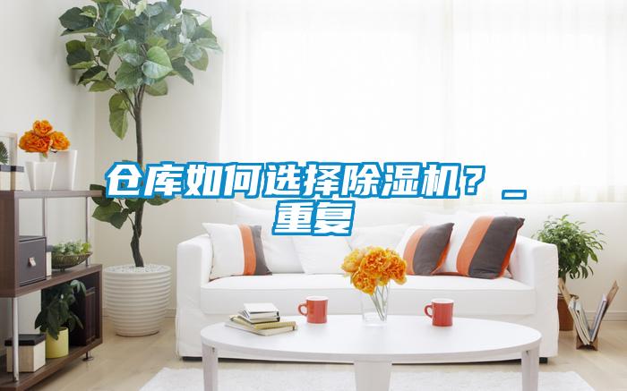 倉庫如何選擇91看片在线下载機？_重複