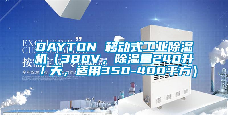 DAYTON 移動式工業91看片在线下载機（380V，91看片在线下载量240升／天，適用350-400平方）