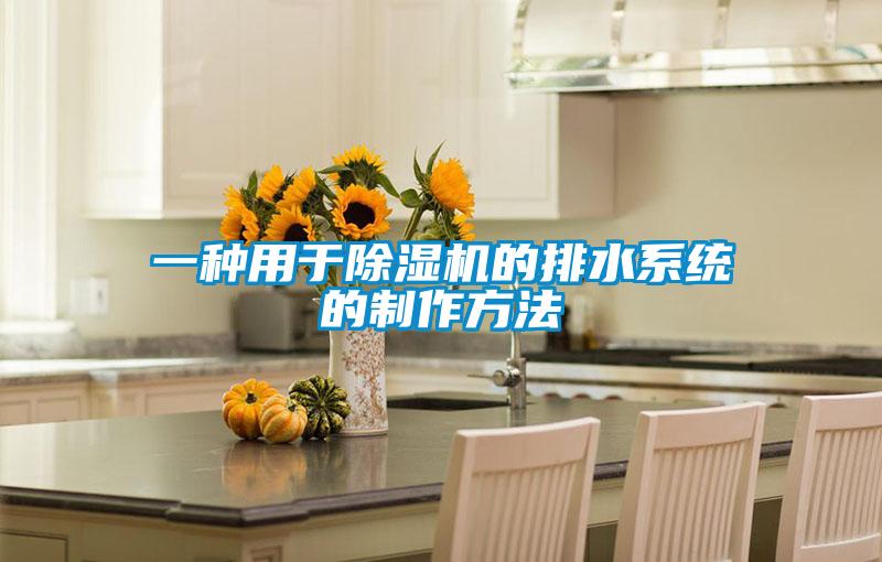 一種用於91看片在线下载機的排水係統的製作方法
