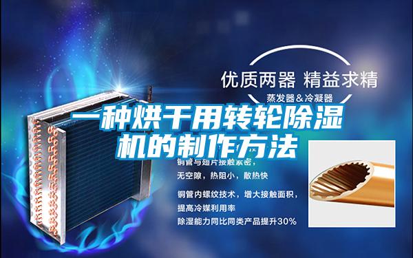 一種烘幹用轉輪91看片在线下载機的製作方法