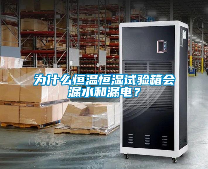 為什麽恒溫恒濕試驗箱會漏水和漏電？