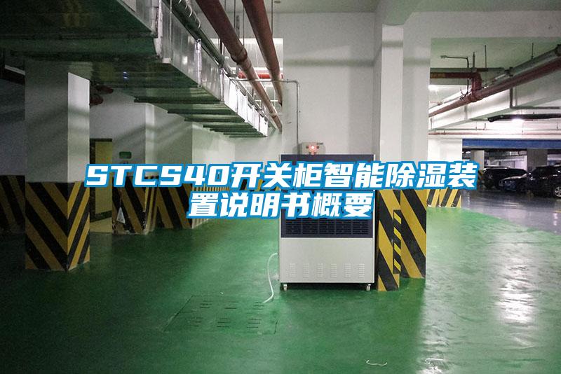 STCS40開關櫃智能91看片在线下载裝置說明書概要