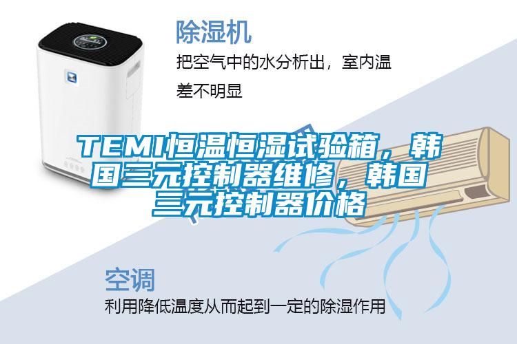 TEMI恒溫恒濕試驗箱，韓國三元控製器維修，韓國三元控製器價格
