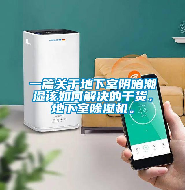 一篇關於地下室陰暗潮濕該如何解決的幹貨，地下室91看片在线下载機。