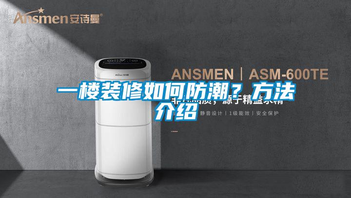 一樓裝修如何防潮？方法介紹