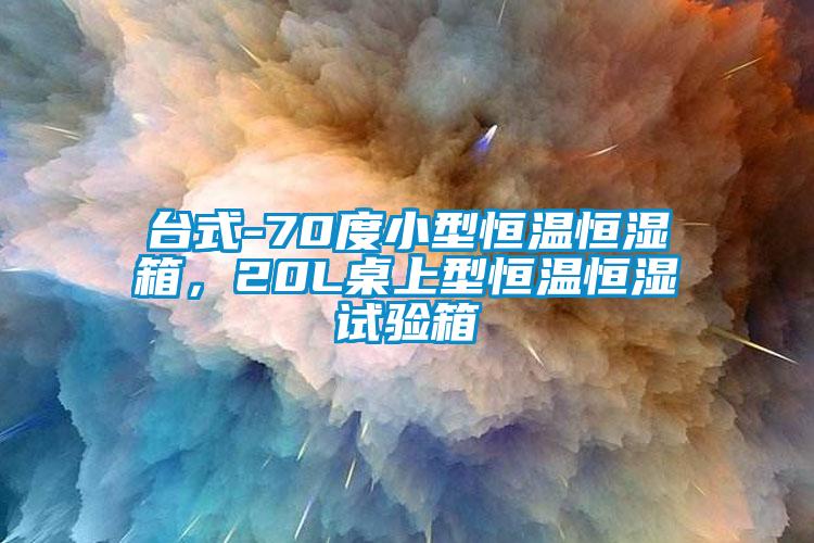 台式-70度小型恒溫恒濕箱，20L桌上型恒溫恒濕試驗箱