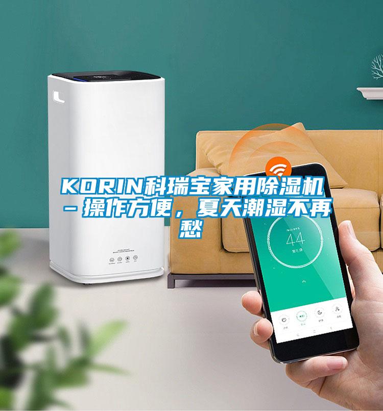 KORIN科瑞寶家用91看片在线下载機–操作方便，夏天潮濕不再愁